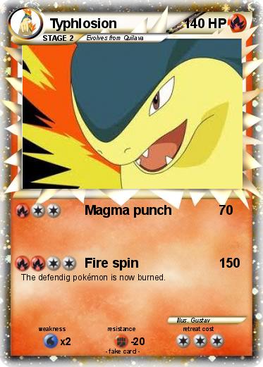 Pokemon Typhlosion