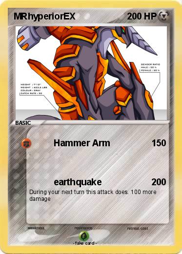 Pokemon MRhyperiorEX