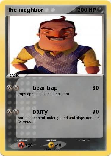 Pokemon the nieghbor