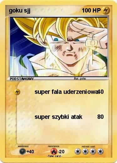 Pokemon goku sjj