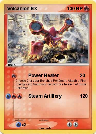 Pokemon Volcanion EX