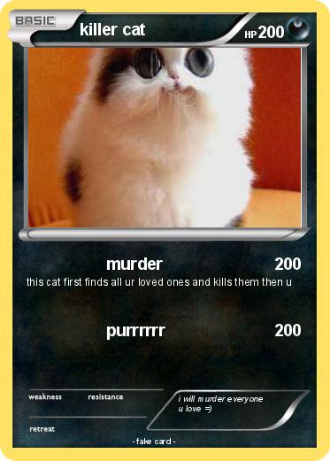 Pokemon killer cat