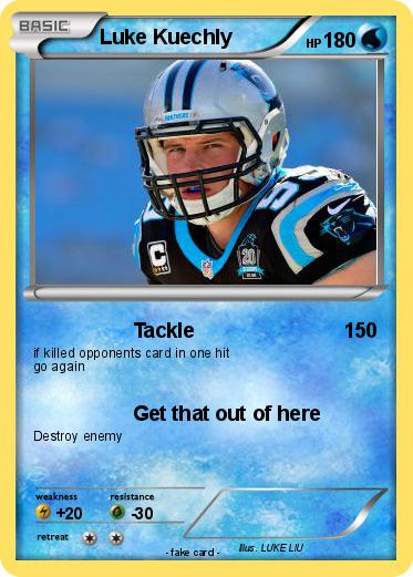 Pokemon Luke Kuechly