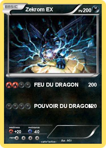 Pokemon Zekrom EX