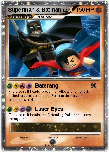Pokemon Superman & Batman