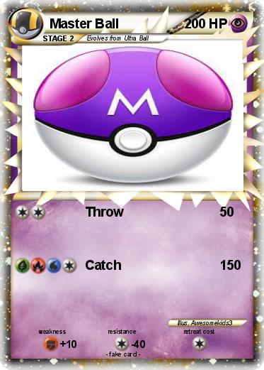 Pokemon Master Ball