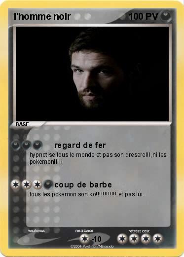 Pokemon l'homme noir