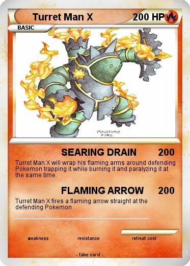 Pokemon Turret Man X