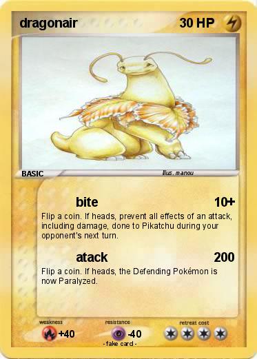 Pokemon dragonair