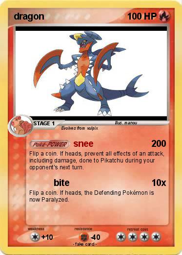 Pokemon dragon