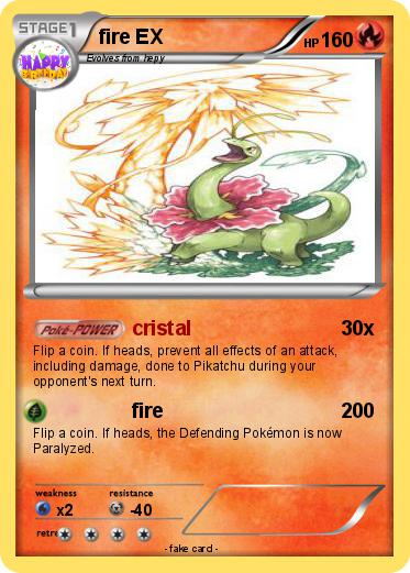 Pokemon fire EX