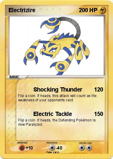 Pokemon Electrizire