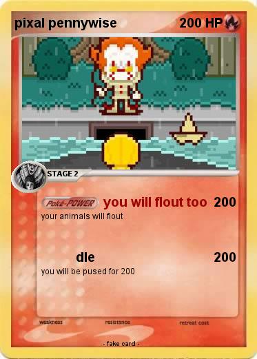 Pokemon pixal pennywise