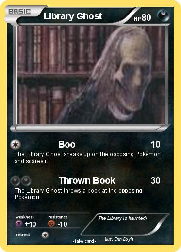Pokemon Library Ghost