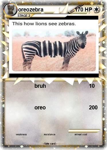 Pokemon oreozebra