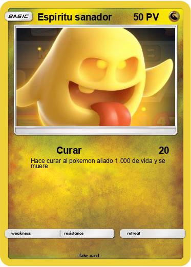 Pokemon Espíritu sanador
