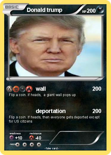 Pokemon Donald trump