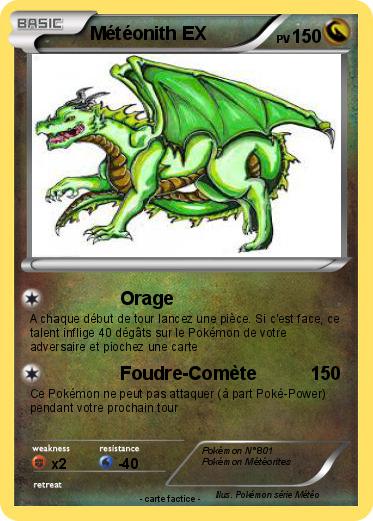 Pokemon Météonith EX