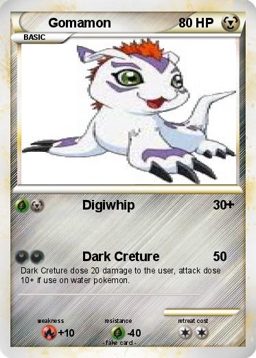 Pokemon Gomamon