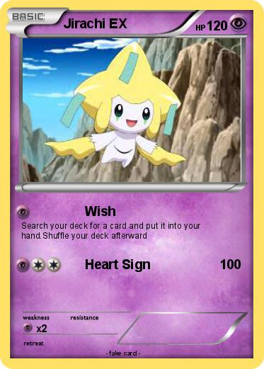 Pokemon Jirachi EX