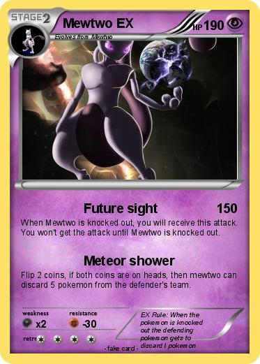 Pokemon Mewtwo EX