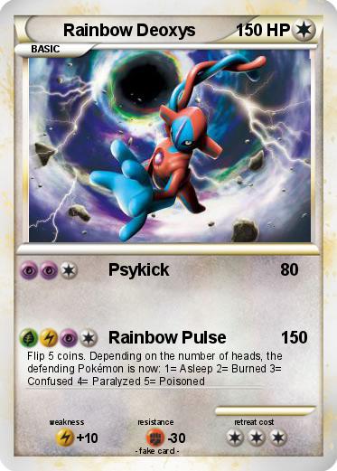 Pokemon Rainbow Deoxys