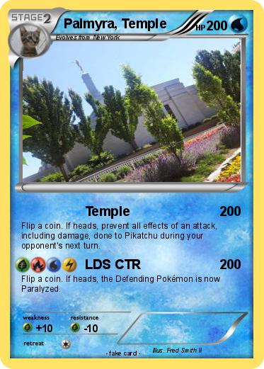 Pokemon Palmyra, Temple