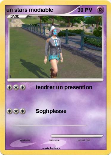Pokemon un stars modiable
