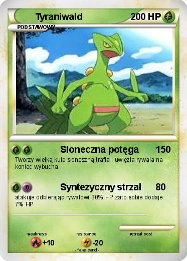 Pokemon Tyraniwald