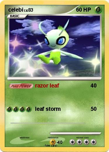 Pokemon celebi