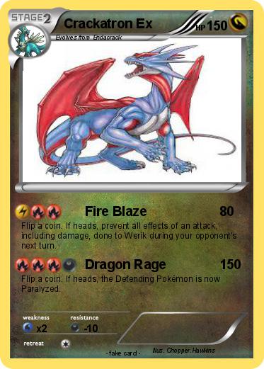 Pokemon Crackatron Ex