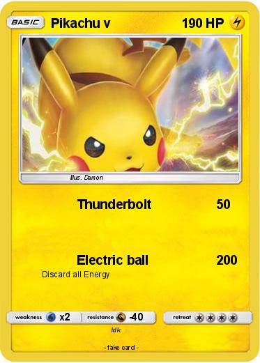 Pokemon Pikachu v