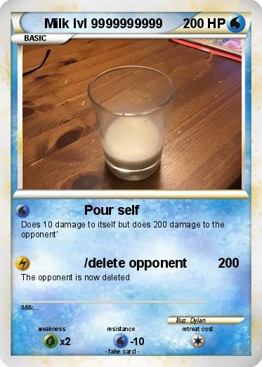 Pokemon Milk lvl 9999999999