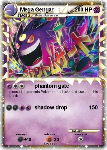 Pokemon Mega Gengar