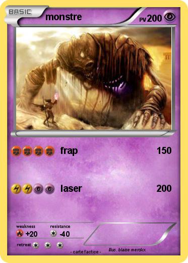 Pokemon monstre