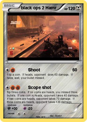 Pokemon black ops 2 Hamr