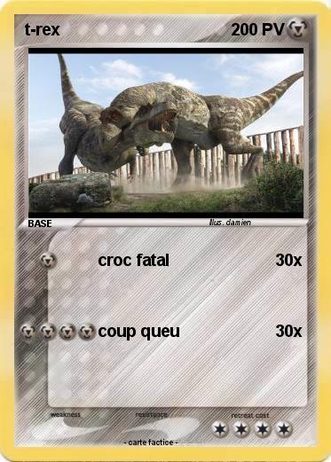 Pokemon t-rex