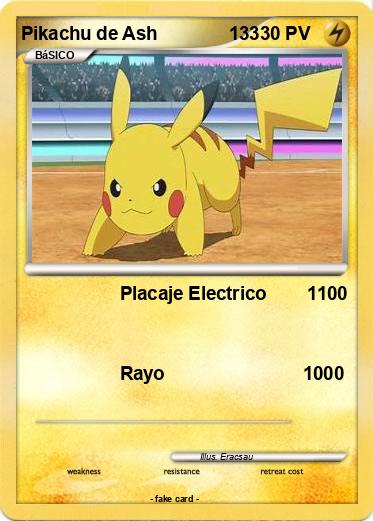 Pokemon Pikachu de Ash              133