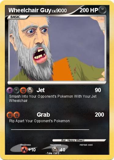 Pokemon Wheelchair Guy