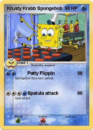 Pokemon Krusty Krabb Spongebob