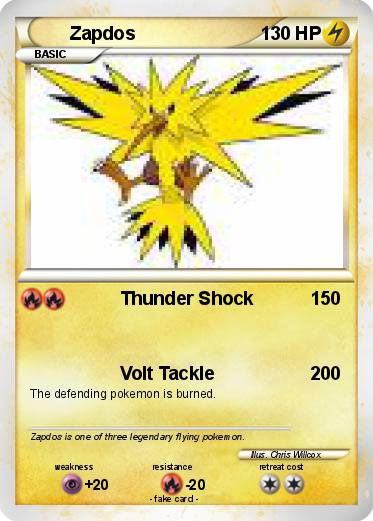 Pokemon Zapdos