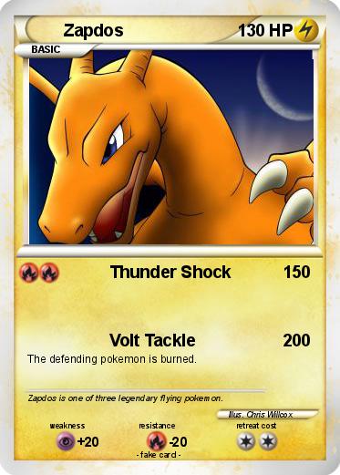 Pokemon Zapdos