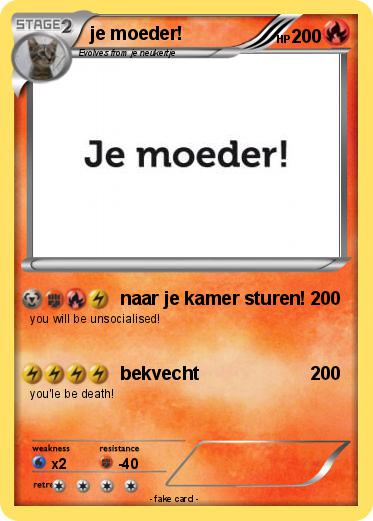 Pokemon je moeder!