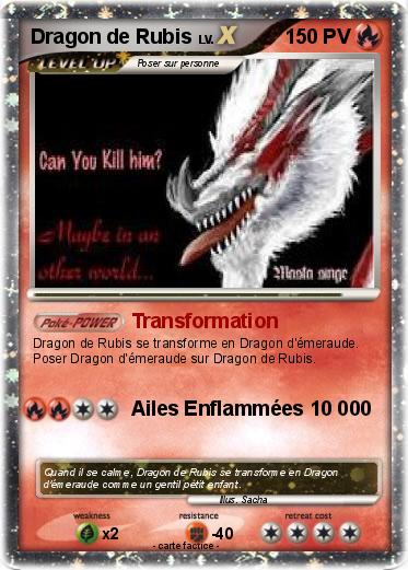 Pokemon Dragon de Rubis