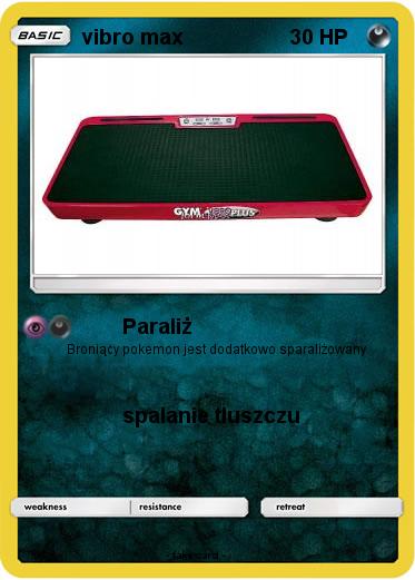 Pokemon vibro max