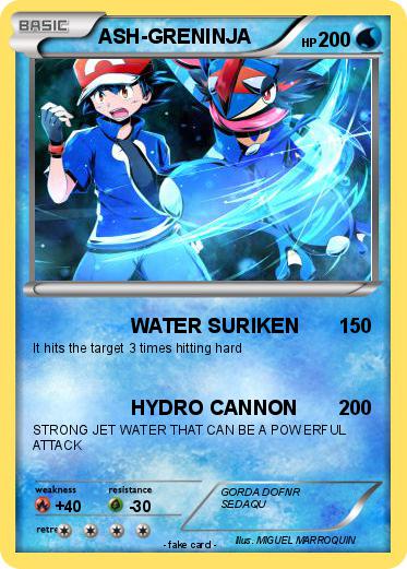 Pokemon ASH-GRENINJA