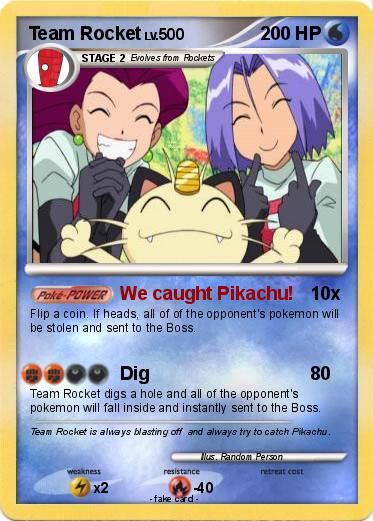 Pokemon Team Rocket