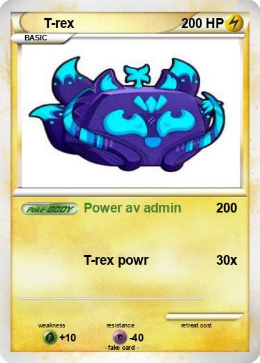 Pokemon T-rex