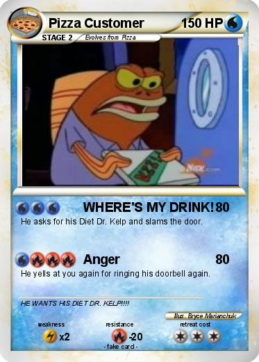 Pokemon Pizza Customer