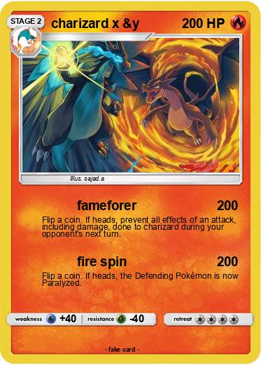 Pokemon charizard x &y